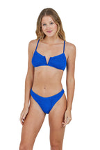 Ibiza V-Cut String Straps One Size Bikini TOP ONLY