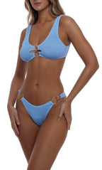 Doha Scoop Neck And Dubai Gold Multi-Ring Bikini SET