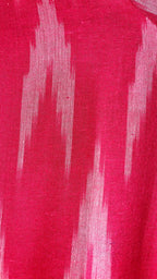 Luciana Ikat Dress Handloom Cotton Arrow Ikat Midi Style