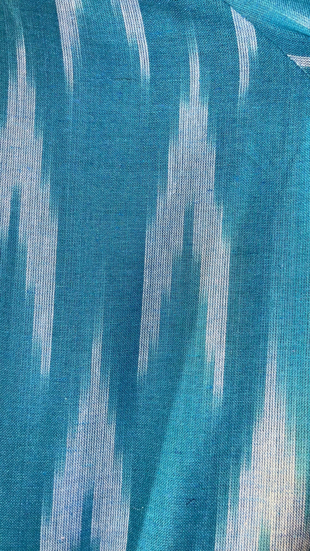 Luciana Ikat Dress Handloom Cotton Arrow Ikat Midi Style