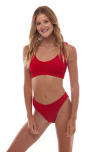 Cancun Seamless Mid - Full Coverage One Size Bikini BOTTOM ONLY