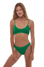 Essential Barcelona Full Coverage Mid-Rise Bikini Bottom for Beachwear