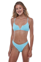 Ibiza V-Cut String Straps One Size Bikini TOP ONLY