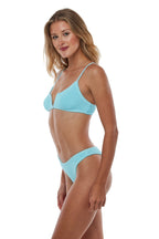 Ibiza V-Cut String Straps One Size Bikini TOP ONLY