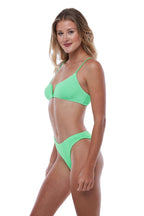 Essential Barcelona Full Coverage Mid-Rise Bikini Bottom for Beachwear
