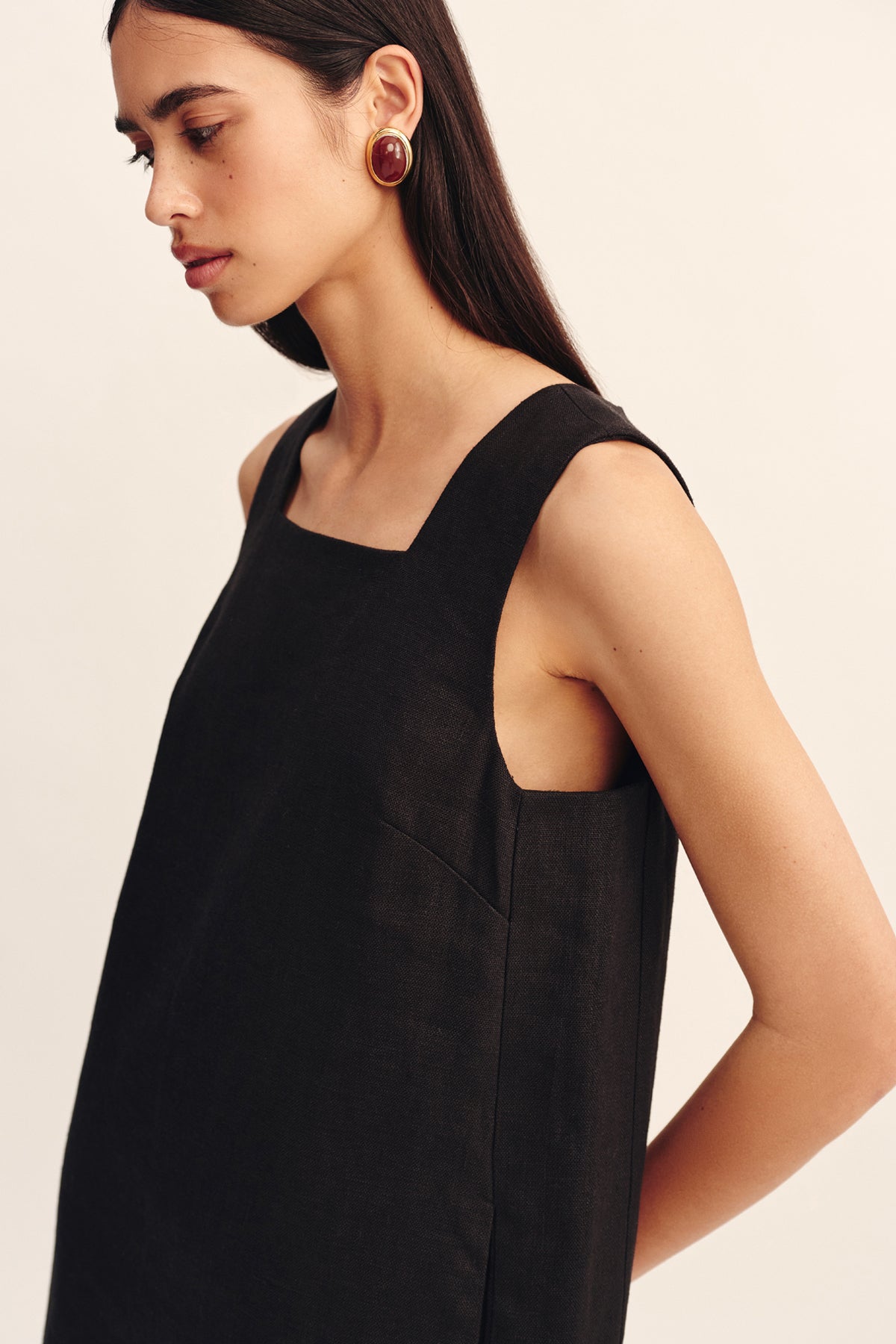 RIO MINI DRESS - BLACK