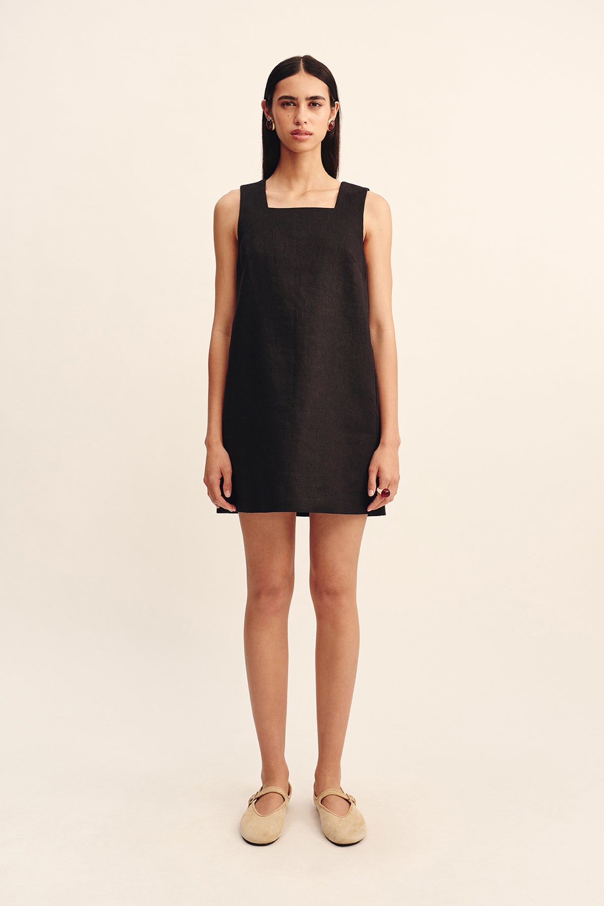 RIO MINI DRESS - BLACK