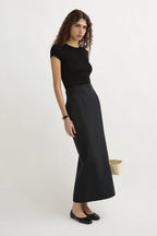 EMMA PENCIL SKIRT - BLACK