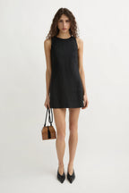 ELLEN MINI DRESS - BLACK