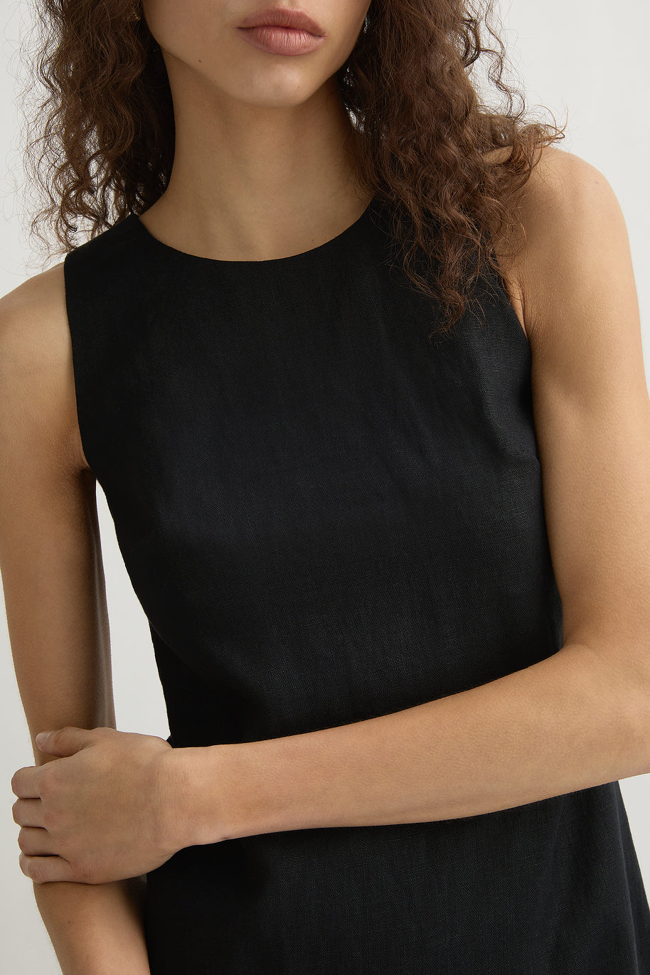 ELLEN MINI DRESS - BLACK