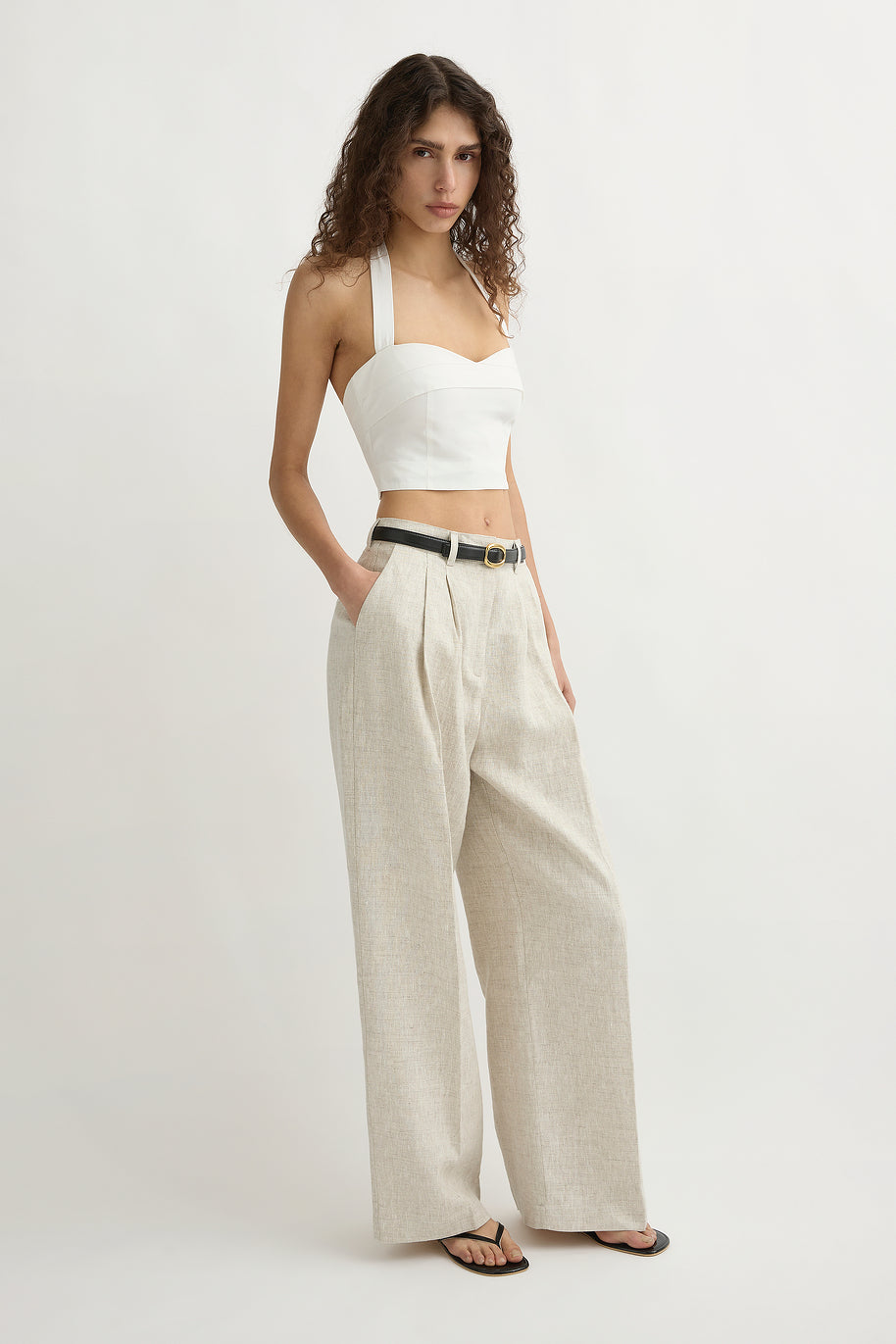 LOUIS TROUSER - NATURAL