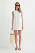 POPPY MINI DRESS - IVORY