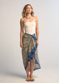Gemma Pareo Wrap Skirt – Turquoise by Guadalupe Design
