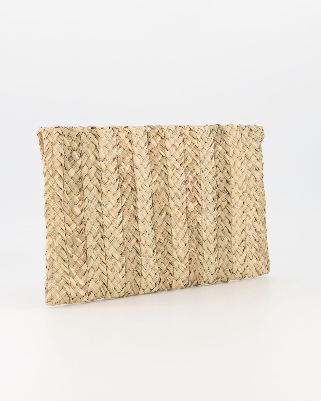 Xena Cowrie Shell Clutch Handwoven Balinese Straw Tassel Cotton Lining