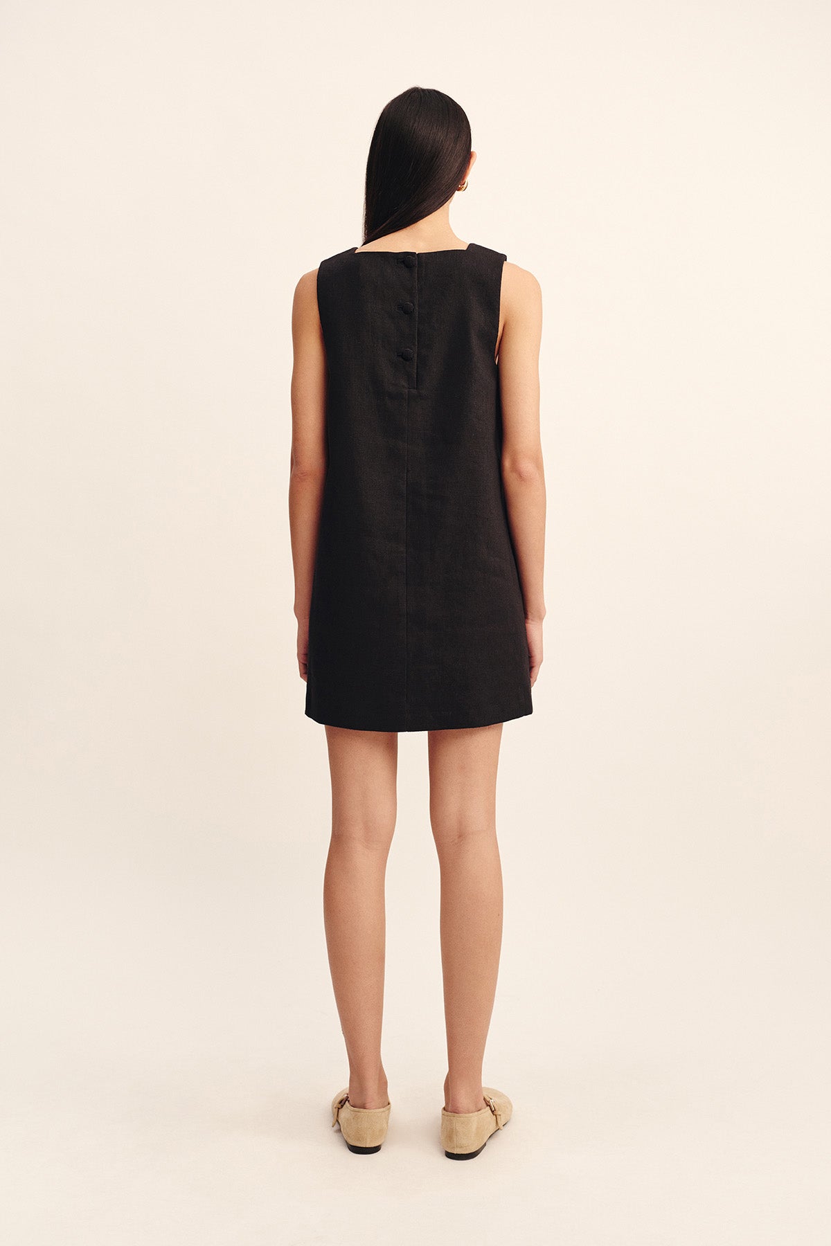 RIO MINI DRESS - BLACK