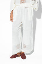 Bora Bora Knitted Top & Pants Set – Off White by Cecile Hob