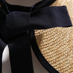 Vision Foldable Straw Sun Hat – Navy by Kampos